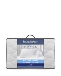Snuggledown Luxury Firm Pillows 2 Pack White - Snuggledown - Size: PAIR