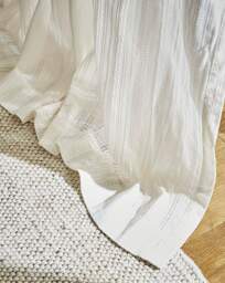 Pineapple Elephant Zofia Anglaise Voile Natural - Pineapple Elephant - Size: 140x183 - thumbnail 3