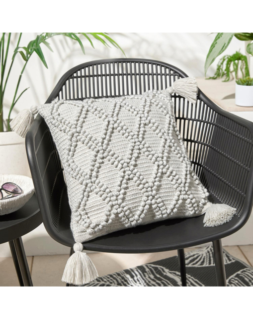 Drift Home Alda Outdoor Filled Cushion Grey - Drift Home - image 1