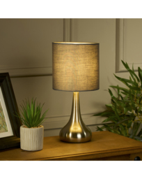 Chrome Touch Table Lamp - Searchlight - thumbnail 1