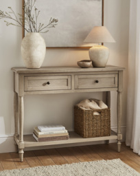 Julipa Imogen Console Table Grey OAK - Julipa - thumbnail 1
