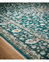 Windsor Dark Washable Rug Teal - Origins - Size: 80X150 - thumbnail 4