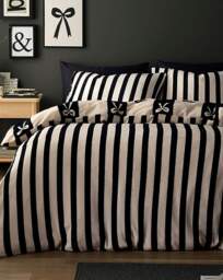 Fusion Bows Duvet Cover Set Monochrome - Fusion - Size: S KING - thumbnail 5