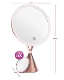 Rio HD Illuminated Make Up Mirror - Rio - thumbnail 2