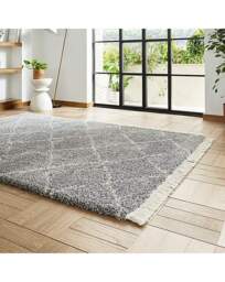 Think Rugs Boho Berber Rug Grey - Think Rugs - Size: 200X290 - thumbnail 2