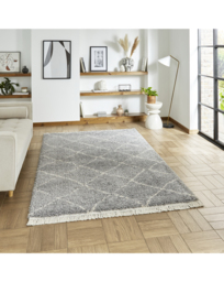 Think Rugs Boho Berber Rug Grey - Think Rugs - Size: 200X290 - thumbnail 1