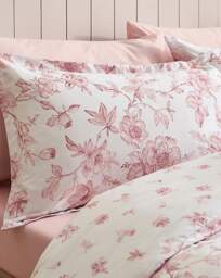 Catherine Lansfield Mirabelle Duvet Set Pink - Catherine Lansfield - Size: S KING - thumbnail 4