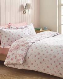 Catherine Lansfield Mirabelle Duvet Set Pink - Catherine Lansfield - Size: S KING - thumbnail 3