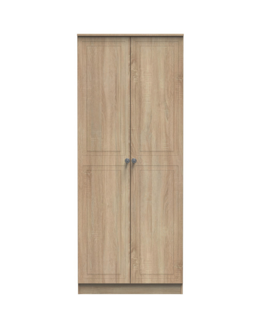 Richmond Ready Assembled 2 Door Wardrobe OAK Effect - Welcome - image 1