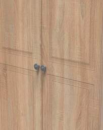 Richmond Ready Assembled 2 Door Wardrobe OAK Effect - Welcome - thumbnail 4