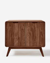 Oslo Compact Sideboard Walnut - JD Williams - thumbnail 2