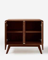 Oslo Compact Sideboard Walnut - JD Williams - thumbnail 3