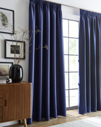Twilight Curtains Navy - JD Williams - Size: 112X137 - thumbnail 1