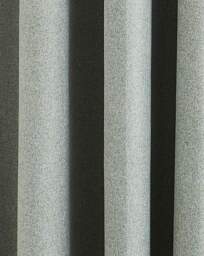 Austin Blackout Thermal Eyelet Curtains Green - Enhanced Living - Size: 117 x 229cm - thumbnail 3