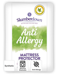 Anti-allergy Mattress Protector White - Size: KING - thumbnail 1