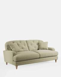 Florence Buttonback 3 Seater Sofa Olive - JD Williams - thumbnail 3