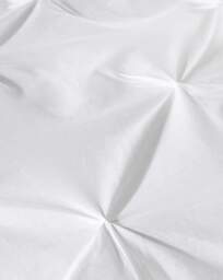 Serene Lara Duvet Cover Set White - Serene - Size: SINGLE - thumbnail 4