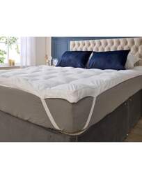 Downland Cloud 5cm Mattress Topper White - Downland - Size: KING - thumbnail 5