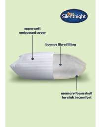 Silentnight Anti-Allergy 2 Pack Pillow White - Silentnight - thumbnail 4