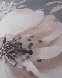 Dramatic Floral Silver Duvet Cover Set Grey - Catherine Lansfield - Size: DOUBLE - thumbnail 2