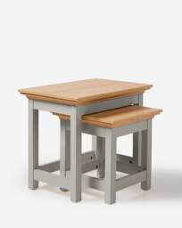 Julipa Ashford Nest of Tables Grey - Julipa - thumbnail 2