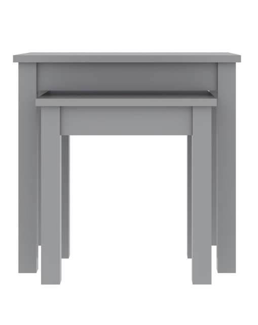 Dakota Nest of Tables Grey - At Home Collection