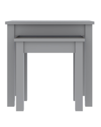 Dakota Nest of Tables Grey - At Home Collection