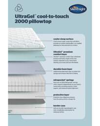 Silentnight UltraGel 2000 Mattress - Silentnight - Size: DOUBLE - thumbnail 5