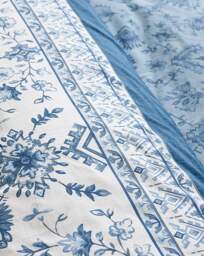Catherine Lanfield Zoukara Duvet Set Blue - Catherine Lansfield - Size: DOUBLE - thumbnail 2