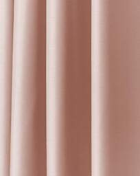 Faux Silk Pencil Pleat Blackout Curtains Blush - JD Williams - Size: 112X182 - thumbnail 3