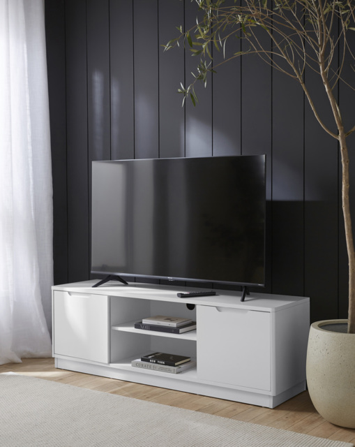 Ellia TV Unit White - JD Williams - image 1