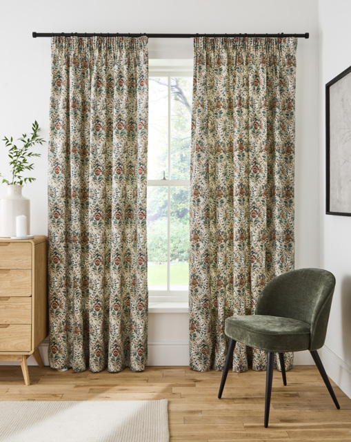 Sundour Buttermere Tape Top Curtains Autumn - Sundour - Size: 117 x 229cm - image 1