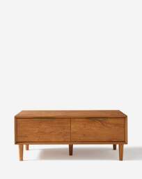 Westcote 2 Drawer Coffee Table Walnut - JD Williams - thumbnail 3