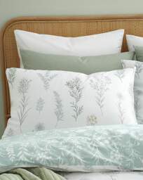 Bianca Wild Flowers Duvet Cover Set Green - Bianca - Size: KING - thumbnail 3