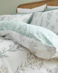 Bianca Wild Flowers Duvet Cover Set Green - Bianca - Size: KING - thumbnail 5