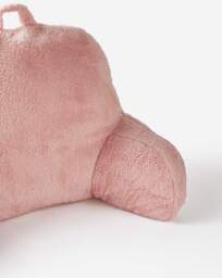 Cuddle Fleece Back Support Cushion Blush - JD Williams - thumbnail 2