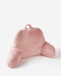 Cuddle Fleece Back Support Cushion Blush - JD Williams - thumbnail 3