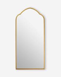 Gold Arched Leaner Mirror Gold - JD Williams - thumbnail 2