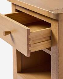 Caitlin Side Table Light OAK - JD Williams - thumbnail 3