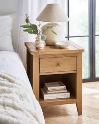 Caitlin Side Table Light OAK - JD Williams - thumbnail 4