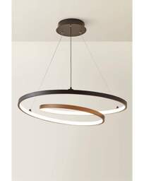 Infinity Integrated LED Ceiling Light Black - ValueLights - thumbnail 4