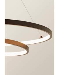 Infinity Integrated LED Ceiling Light Black - ValueLights - thumbnail 2
