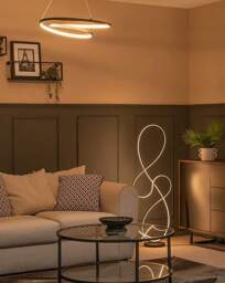 Infinity Integrated LED Ceiling Light Black - ValueLights - thumbnail 3