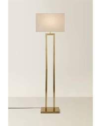 Gloria Gold Double Stem Floor Lamp Gold - ValueLights - thumbnail 3