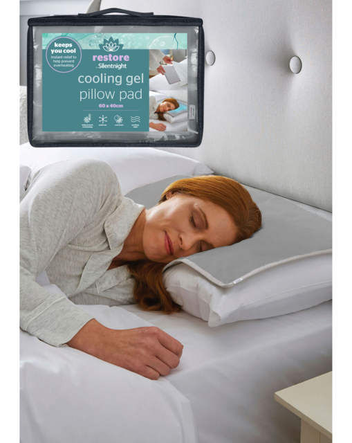 Silentnight Restore Cooling Pillowpad White - Silentnight - image 1