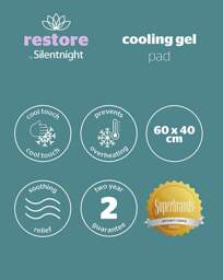 Silentnight Restore Cooling Pillowpad White - Silentnight - thumbnail 4
