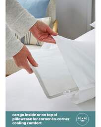 Silentnight Restore Cooling Pillowpad White - Silentnight - thumbnail 3