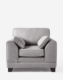 Hilliard Fabric Chair Grey - thumbnail 2