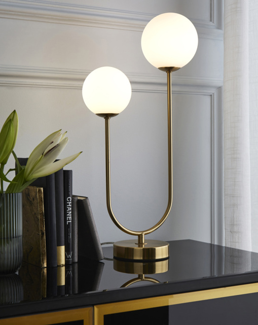 Joanna Hope Blair Table Lamp White/Gold - Joanna Hope - image 1