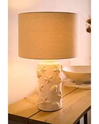 Selene Seashell Table Lamp White - ValueLights - thumbnail 3